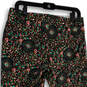 Womens Multicolor Floral Flat Front Pockets Straight Leg Chino Pants Size 6 image number 4