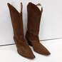 Thursday Everyday Women's Brown Leather Boots Size 11 image number 1