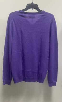Calvin Klein Purple Sweater - Size Large alternative image