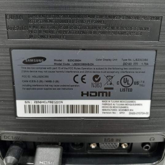 Samsung 23" LED Monitor Series 3 image number 4