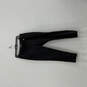 Womens Black Flat Front Slash Pocket Stretch Skinny Leg Dress Pants Size 8 image number 1