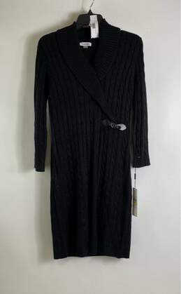 Calvin Klein Black Casual Dress - Size Medium