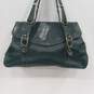 Green Leather Cole Haan Handbag Purse image number 2