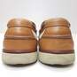 Tommy Bahama Oyster Beige Leather Boat Shoe Loafers Men's Size 11M image number 6