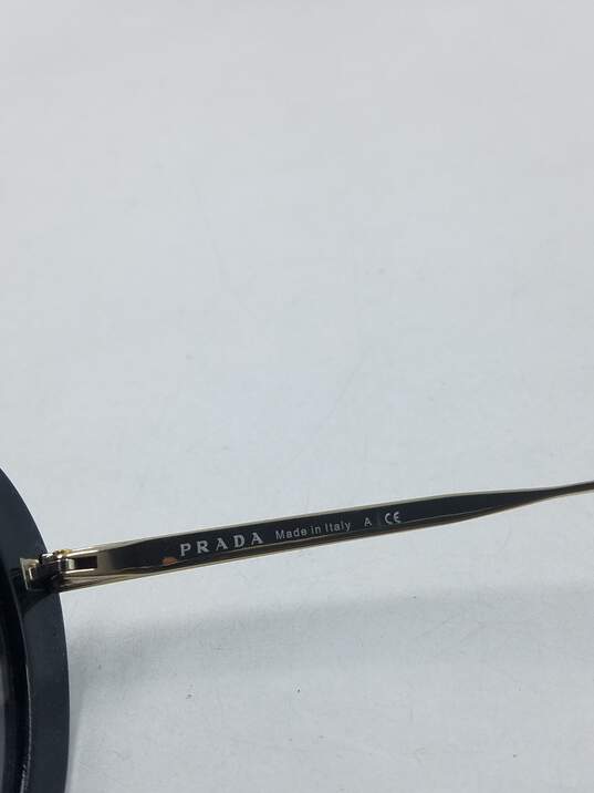 Prada Black Tinted Oversized Sunglasses image number 6