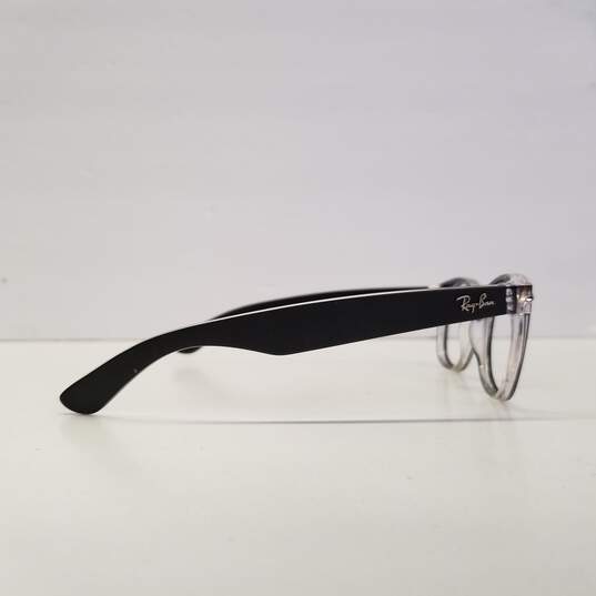 Ray-Ban Matte Black New Wayfarer Sunglasses (Frame) image number 5