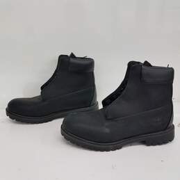 Timberland Black Leather Boots Size 11M