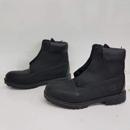 Timberland Black Leather Boots Size 11M image number 1