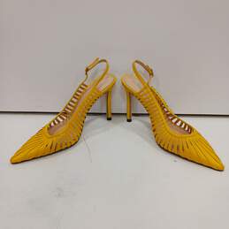 Women's Yellow Zara Heels Size 37 alternative image
