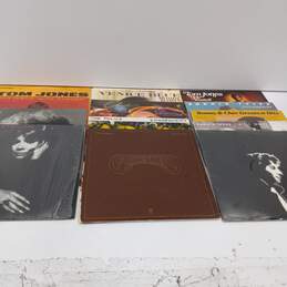 Bundle of 13 Assorted Pop Vinyl Record Albums