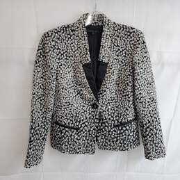 Lafayette 148 New York Wool Blend Blazer Jacket Women's Size 10