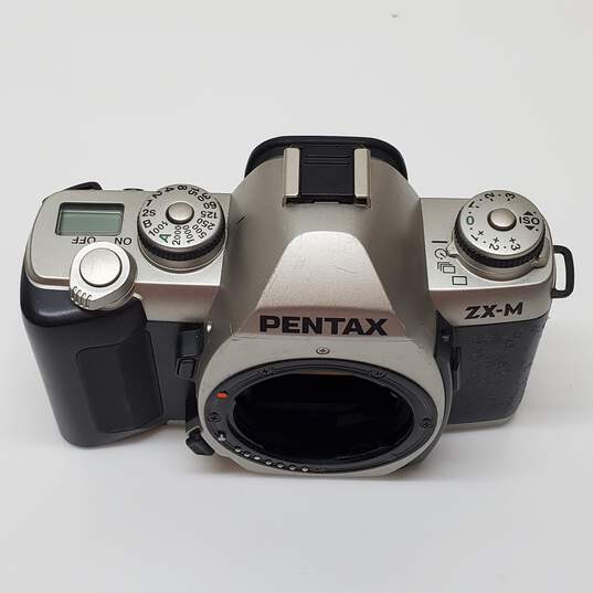 Pentax ZX-M 35mm SLR Film Camera Body Only For Parts AS-IS image number 2