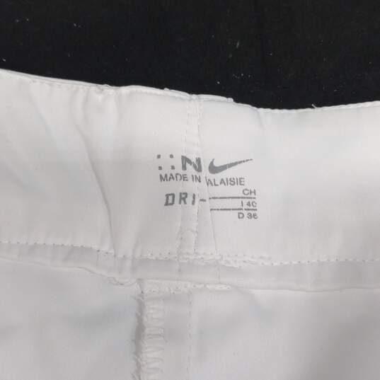 Nike Women's White Dri-Fit Pockets Stretch Skort Size Small image number 5