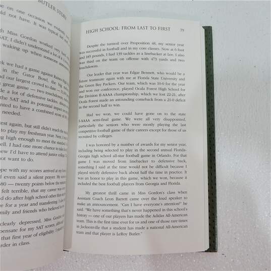 Green Bay Packer's HOFer The LeRoy Butler Story Hardcover Book Signed image number 5