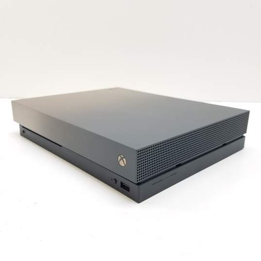 Microsoft Xbox One X Gold Rush Battlefield V Special Edition Console image number 4