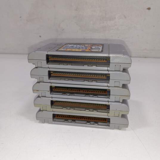 Nintendo 64 Video Games Assorted 5pc Lot image number 3