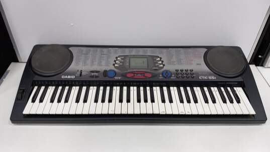 Black Casio CTK-551 Electric Keyboard image number 1