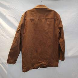 Pendleton Brown Cotton/Wool Blend Button Up Jacket Size S alternative image