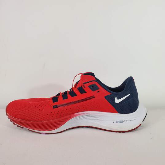 Nike Men Zoom Red/Navy Shoes Sz 8 image number 2
