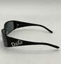 D&G Black/Gray 6010 01/87 Rectangle Sunglasses image number 5