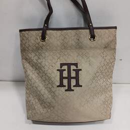 Tommy Hilfiger Signature Logo Tote Bag