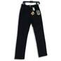 NWT Levi's Strauss & Co. Womens 512 Black Denim Dark Wash Skinny Leg Jeans Sz 8 image number 1