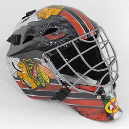 Chicago Blackhawks NHL Franklin GFM1500 Hockey Goalie Youth Helmet Face Mask