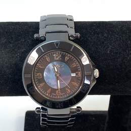 Designer Invicta 3935 Black 12-Hour Dial Round Quartz Analog Wristwatch