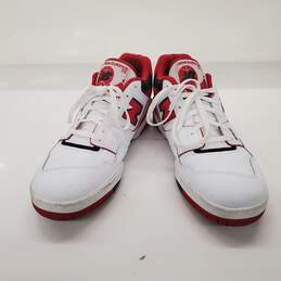 New Balance 550 White Red Sneakers Men's Size 15 alternative image