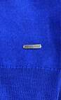 Calvin Klein Blue V Neck Sweater - Size Large image number 5