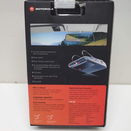Motorola T325 Universal Advanced In-Car Speakerphone IOB image number 2
