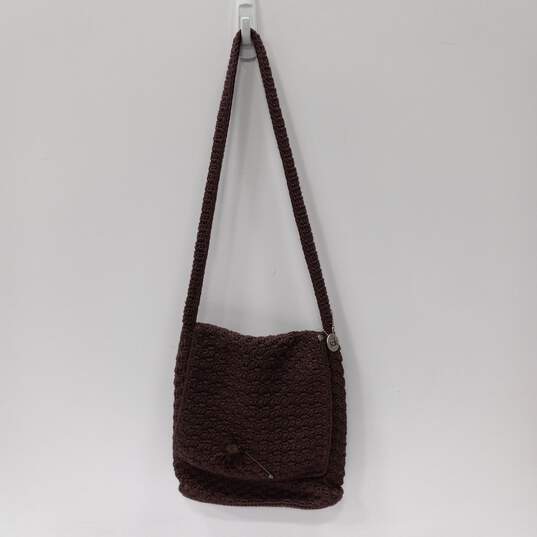 The Sak Brown Crochet Women's Crossbody Bag image number 1