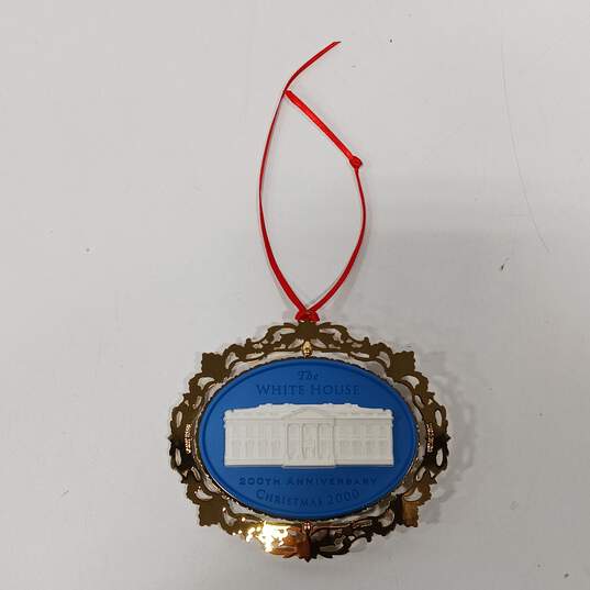 Vintage White House Christmas Ornament image number 4