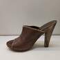 True Religion Leather Stitch Sandals Brown 8 image number 2