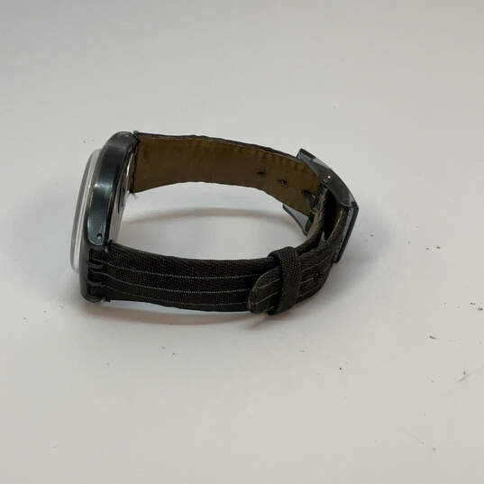 Designer Swatch Swiss Black Adjustable Strap Round Dial Analog Wristwatch image number 5
