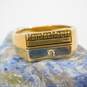 Men's Vintage 10K Yellow Gold 0.06 CT Diamond Harnischfeger Ring 9.7g image number 1