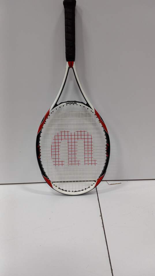 Pair of Wilson K Rage Hybrid Tennis Rackets w/ Cases image number 3