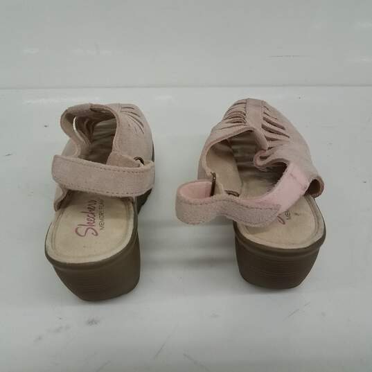 Skechers Parallel-Trapezoid Wedge Sandals Size 6 image number 4