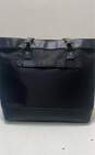 Reaction Kenneth Cole Zip Tote Bag Black Nylon/Leather image number 2