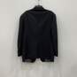 Christian Dior Mens Black Peak Lapel Long Sleeve One Button Blazer Sz 46R w/ COA image number 4