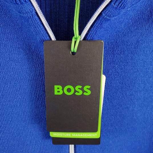 Hugo Boss Men Blue Sweater 2X NWT image number 3