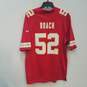 Nike Mens Red Kansas City Chiefs Roach #52 Football-NFL Jersey Size Medium image number 2