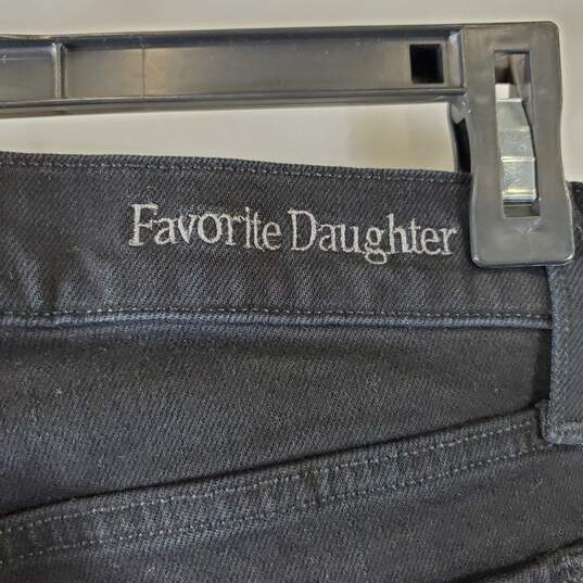 Favorite Daughter Women's Black Skinny Jeans SZ 26 image number 3