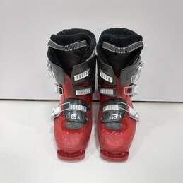 Solman Red Ski Boots