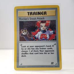 Rare 1999-2000 Rocket's Sneak Attack (Trainer) 16/82 Holographic Team Rocket Set Trading Card