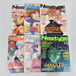 Lot Newtype USA Magazine 2003 Issue Mar 3 Apr 4 May 5, Oct 10, Nov 11, Dec 12