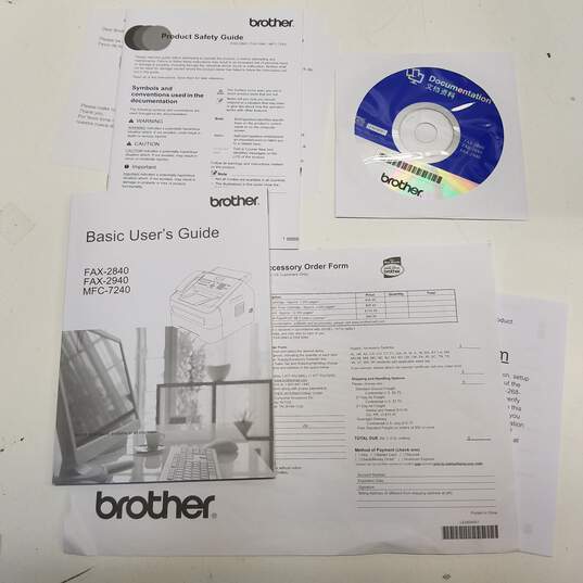 Brother IntelliFax 2840 Fax Machine image number 10