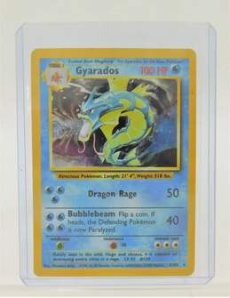 Pokemon TCG Gyarados Holofoil Rare Base Set Card 6/102