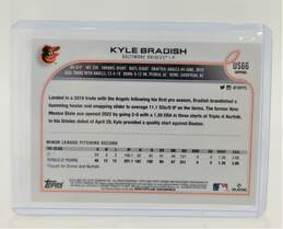 2022 Kyle Bradish Topps Chrome Update Rookie Sapphire Edition Orioles alternative image