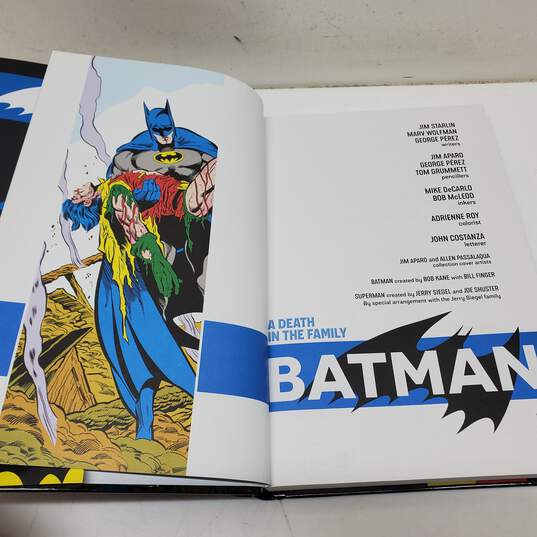 DC Comics Batman A Death In The Family Graphic Novel HB Book image number 4
